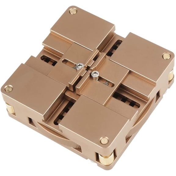 RVKXHD HT-90X BGA Reballing Station Reball Kit Aluminium Alloy Auto Magnet Stencil Solder Rework Table Plant Soldering Station