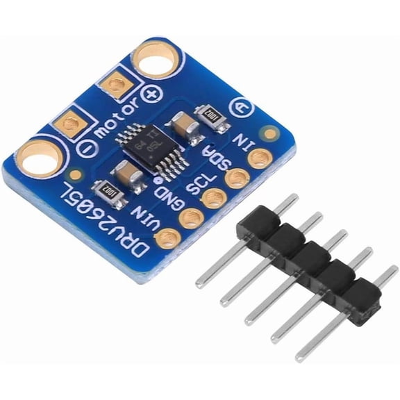 RVKXHD Haptic Motor Controller Haptic Motor Driver Module with IN General Pin DRV2605L Module Control Haptic Motors I2C Clock Pin