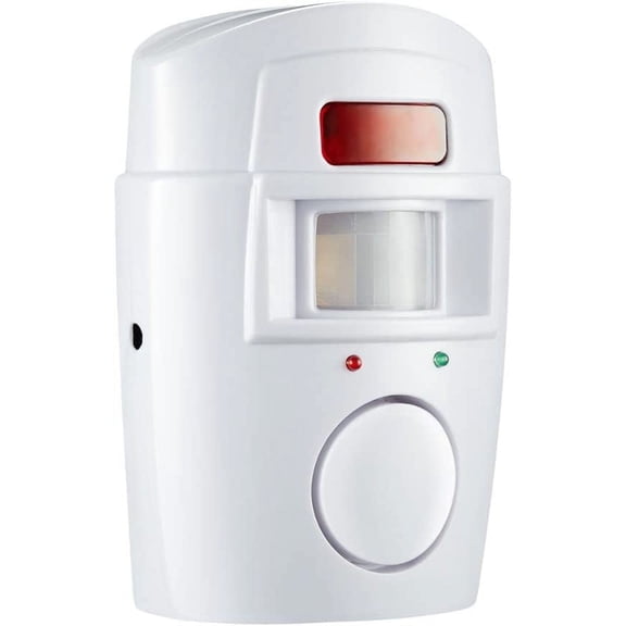 RVKXHD Infrared Motion Sensor Alarm - Burglar Alarm with 2 Remote Controls, Suitable for Home/Garages/Shops, H88