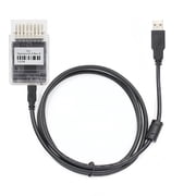 RVKXHD K-CAN Diagnostic Cable for ECU, Compatible for Mitsubishi Subaru Toyota Jaguar Land Rover, OBD2 Diagnostic Cable Support OpenPort 2.0ECU FlashSDD V158/Techstream, Supported Protocols and APP
