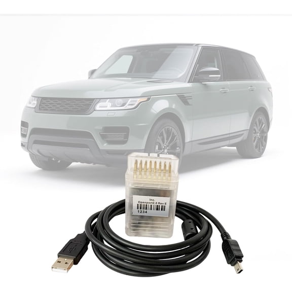RVKXHD K-CAN OBD2 Diagnostic Cable, Professional Vehicle OBD Scanner Code Reader,Car Diagnostic Data Scan Tool,Compatible with Multi-Brand Passenger Cars,for Fault Code Analysis&Real-Time Monitoring