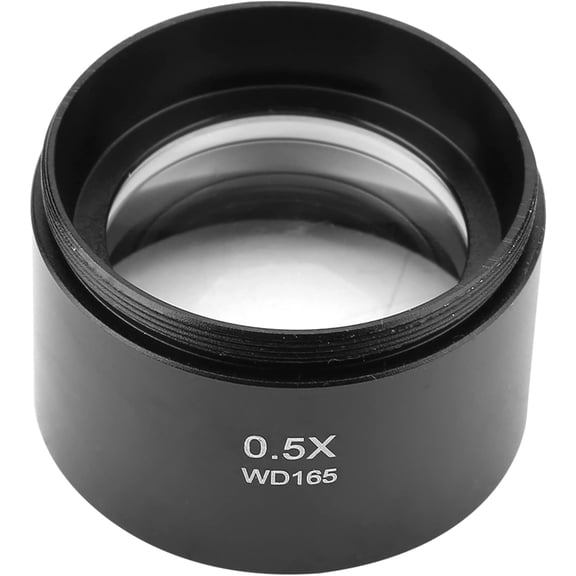 RVKXHD KP - 0.5X Auxiliary Stereo Microscope Objective Lens - 1-7/8" 48mm Mounting