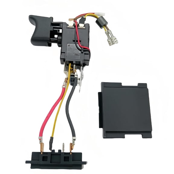 RVKXHD N860998 N359999 N268389 N084669 RVKXHD Switch Replace for DeWALT DCF880 DCF885 DCF885B DCF885C2 DCF885L2 DCF885M2 DCF885L1 Impact Driver, Remove Housing Screws Separate Housing Halves