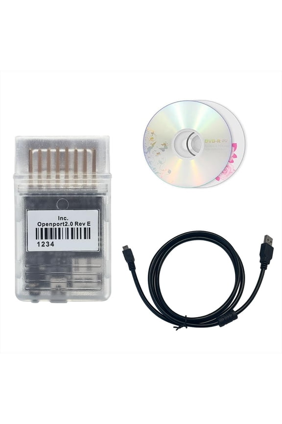 Newest Tactrix OpenPort 2.0 Tuning Tool, OBD2 K-CAN Diagnostic Cable, USB 2.0 Port ECU Flash Tool, Compatible for Subaru/Mitsubishi, Work for SDD V163 for Techstream for Tactrix