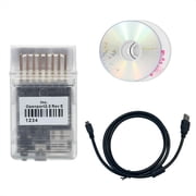 RVKXHD Newest Tactrix OpenPort 2.0 Tuning Tool, OBD2 K-CAN Diagnostic Cable, USB 2.0 Port ECU Flash Tool, Compatible for Subaru/Mitsubishi, Work for SDD V163 for Techstream for Tactrix