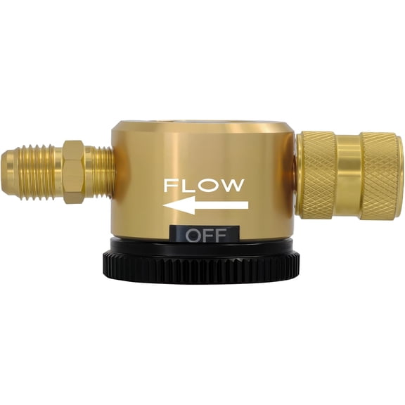 RVKXHD Nitrogen Purge Tool, HVAC Purge Nitrogen Flow Regulator, Yellow