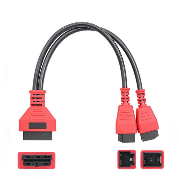 RVKXHD OBD2 Adapter SGW Cable for Jcan Alfa Romeo Dodge Ram Fiat Chrysler 12+8 adapter Cable Connector Security Gateway bypass Protocol Programming Compatible with DS808 Test DS808 MS905 MS906 MS908