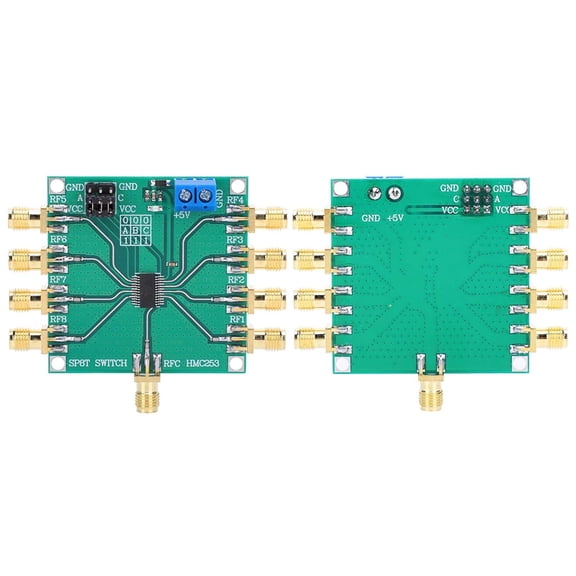 RVKXHD RF Single Pole Eight Throw Switch, Non Reflective SP6T Switch Low Cost Non Reflective SP6T Switch, HMC253AQS24E DC2.5 GHz Electronic Components