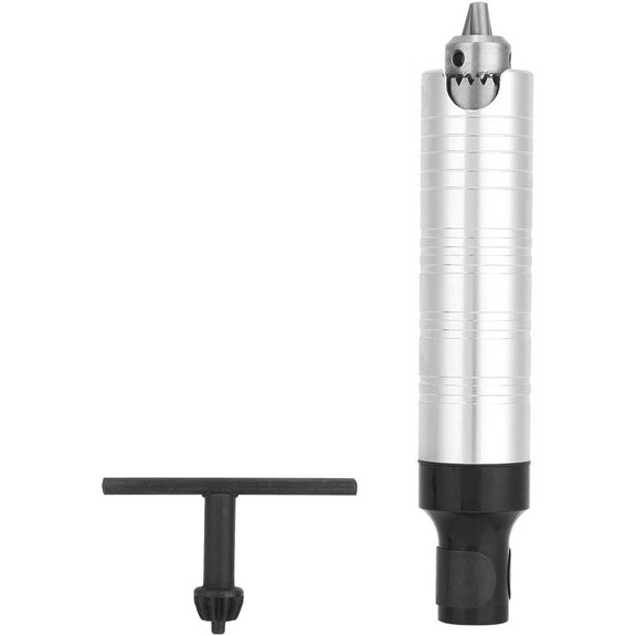RVKXHD Stainless Steel Handpiece Chuck, 0.3-4mm Shaft Handle, Handle Key Drill Chuck Grinding Machine Tool