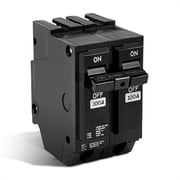 RVKXHD THQL2100 Circuit Breaker 100 Amp 2-Pole, Plug-in Mount, Thermal Magnetic Protection, 10KA, 120/240V, Compatible with GE Q-Line & Thick Series Load Centers