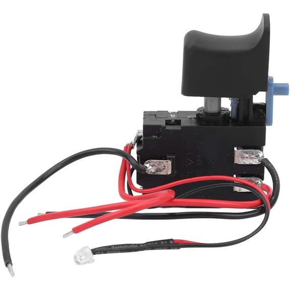RVKXHD Trigger Switch Electric Power Toggle Replacement, Power Tool Speed Control Device, Electric Drill Table Saw Press Switch Accessory