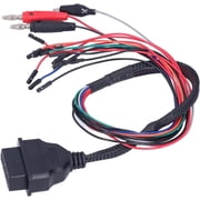 RVKXHD Universal ECU Bench Pinout Cable ABS Multiboot ECU Bench Wiring Harness, Plug & Play Car Diagnostic Accessory Compatible with MPPS V18 MPPS V21 for Vehicle ECU Reading and Programming