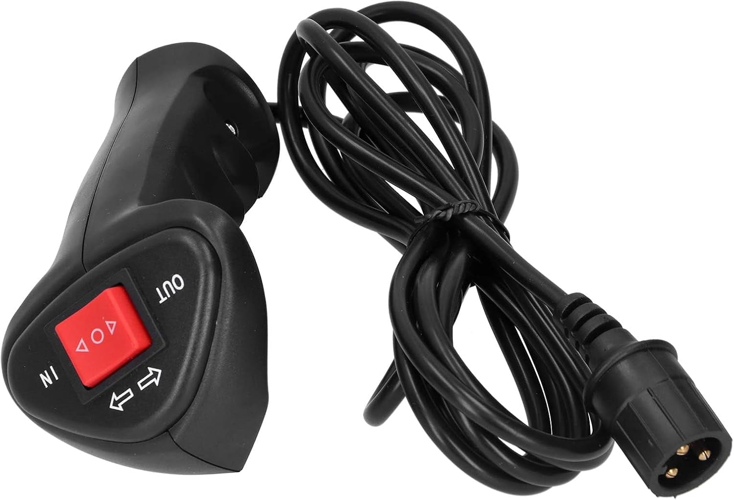 RVKXHD Winch Controller,3 Pin Male Plug Electric Winch Remote Control ...