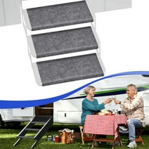 RVLIBRO by RISTOW RV Step Covers 3 Pack | 22" camper step mats | camper step covers Best Fits 8-11" Deep RV Stairs