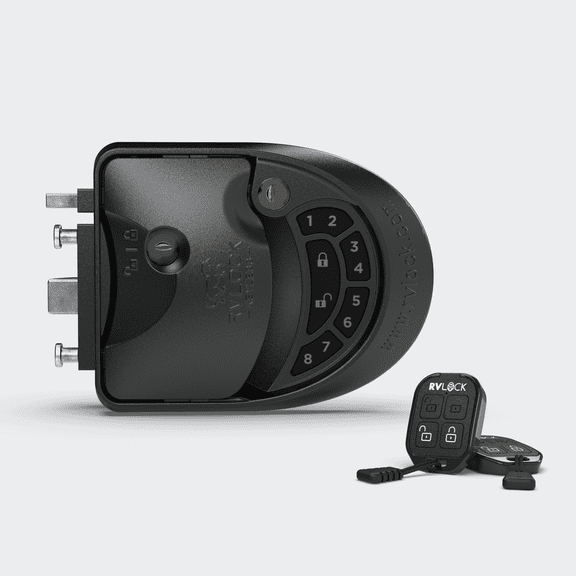 RVLock Charter Keyless Motorhome Door Lock, Made for Class A/C RV Door Latch Replacement