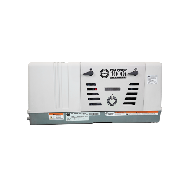RVMP Flex Power 4000i 4000 Watt DualFuel Installed RV Generator