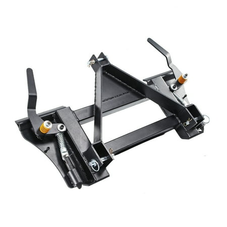 RVNI 2200lbs 3 Point Skid Steer Quick Tach Conversion Adapter Fit for Cat 1 Tractor Attachments 3 Point