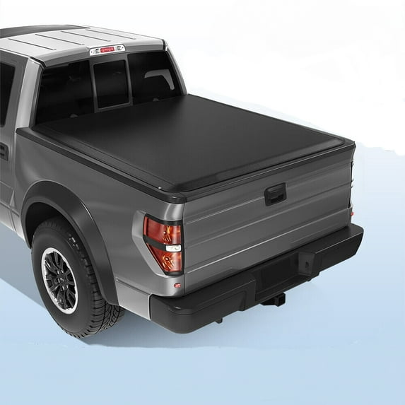 RVNI 6.9Ft Soft Roll Up Truck Bed Tonneau Cover for 2020-2024 Chevrolet Silverado/GMC Sierra 2500 3500HD