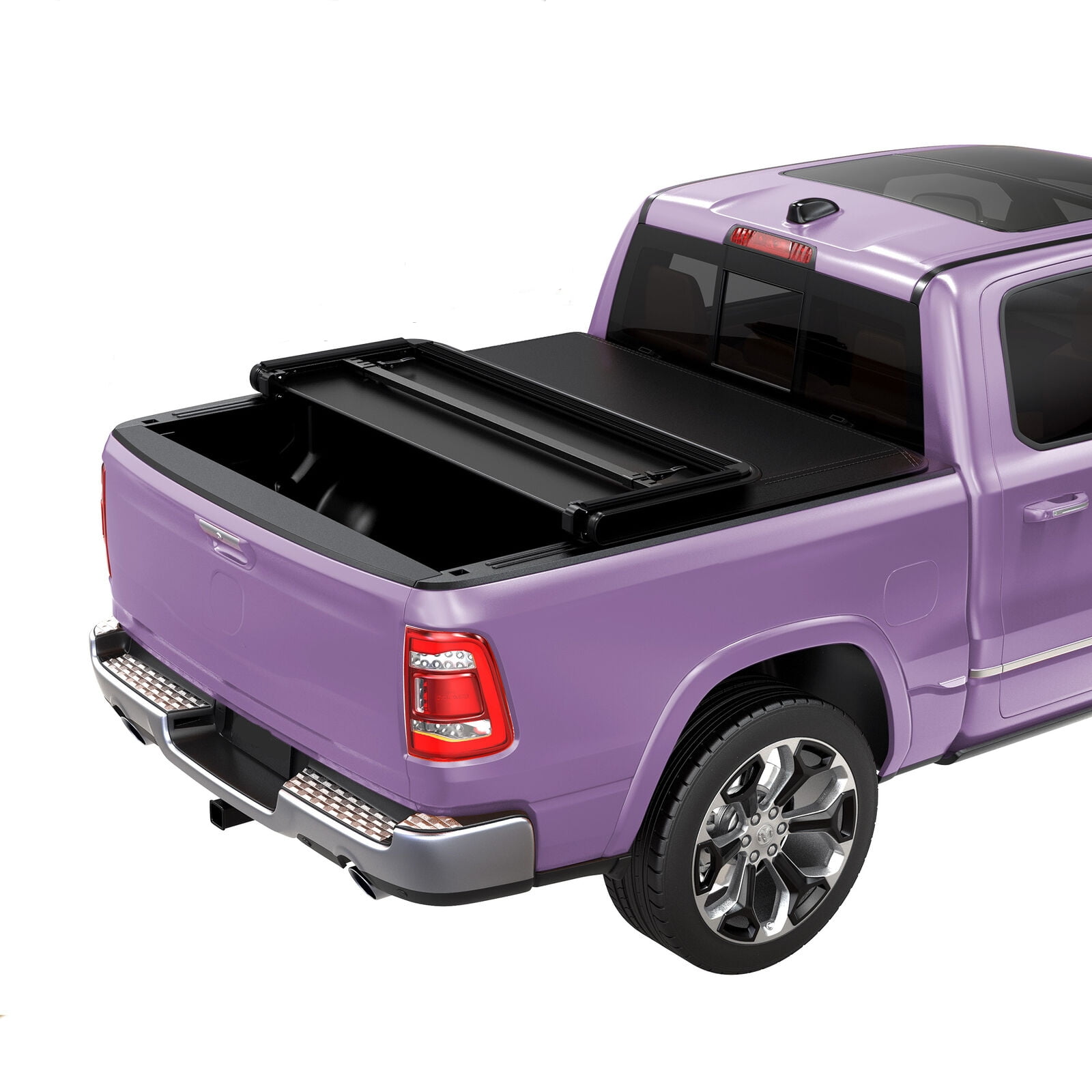RVNI 6 Feet Bed Soft Tri-fold Truck Bed Tonneau Cover for 2019 2020 2021 2022 Ford Ranger