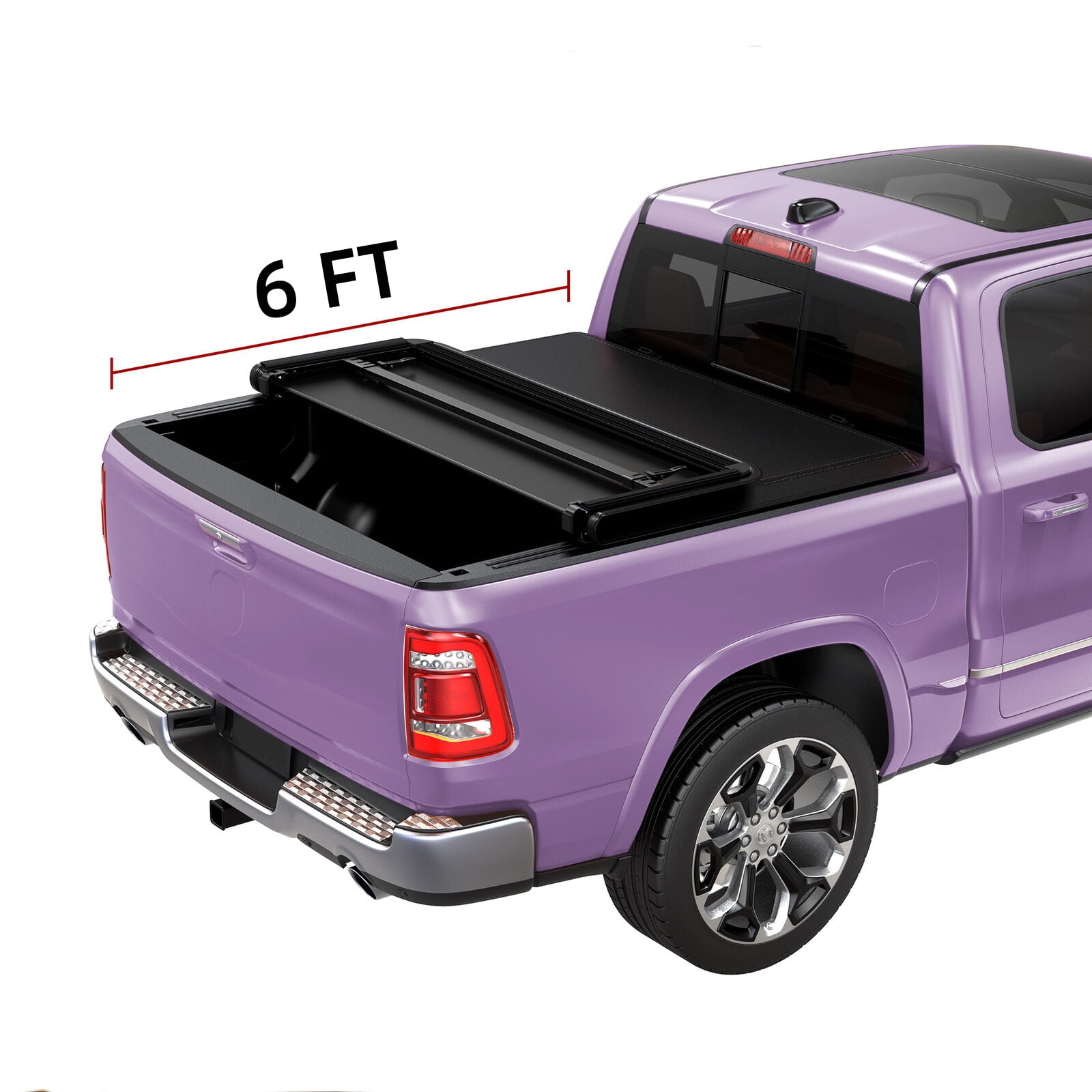 Gator By RealTruck FX Hard Folding Cover Truck Bed Tonneau Cover ...