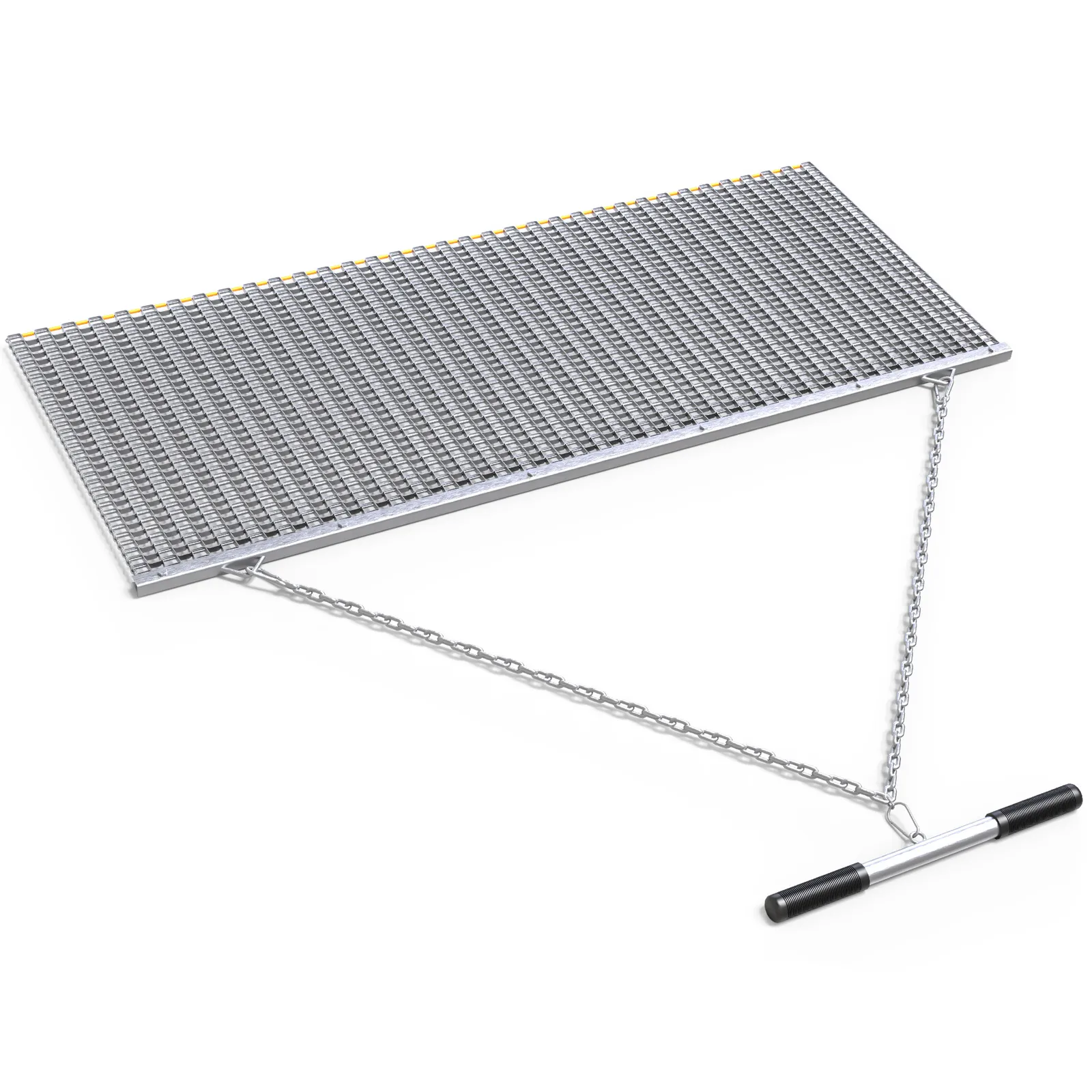 RVNI 6' x 3' Drag Mat Heavy Duty Zinc & Steel Mesh Field Surface Leveling for ATV UTV