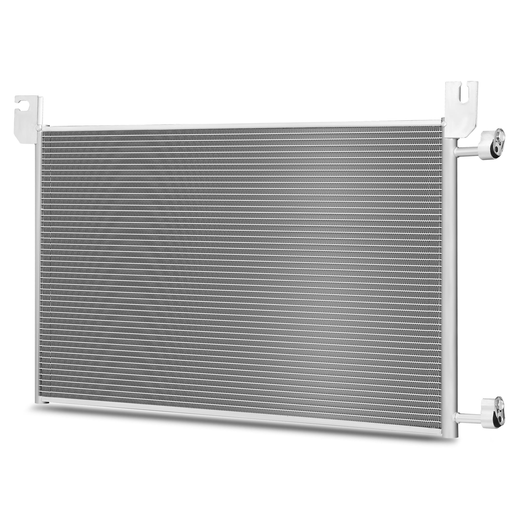 RVNI A/C AC Condenser Air Conditioning Condenser Compatible with 1995-2014 Chevrolet Silverado GMC Sierra 1500 2500 3500 Suburban 1500 2500 3500 2002-2014 Cadillac Escalade Tahoe Yukon XL