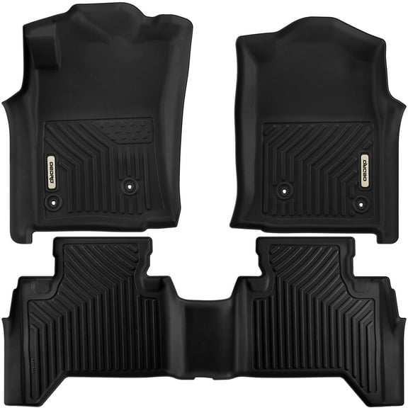 RVNI Car Floor Mat Liners 3D Model for 2005-2011 Toyota Tacoma Double Cab All Weather