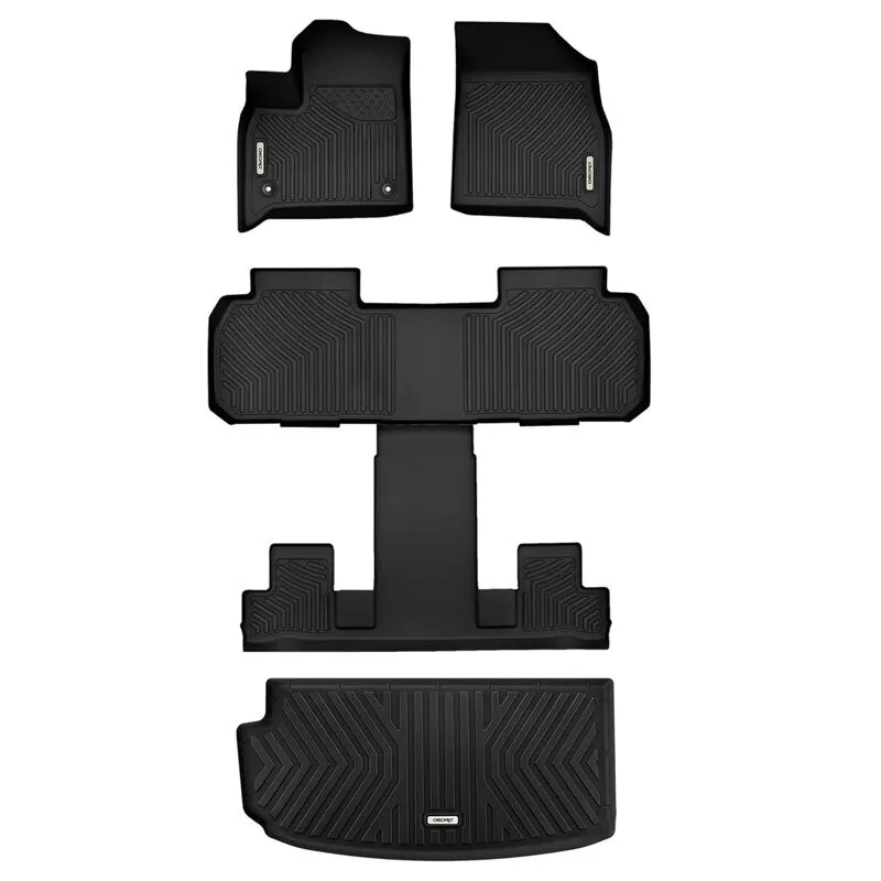 RVNI Car Floor Mats Cargo Liners Carpet All Weather for 2018-2023 2024 Chevrolet Traverse
