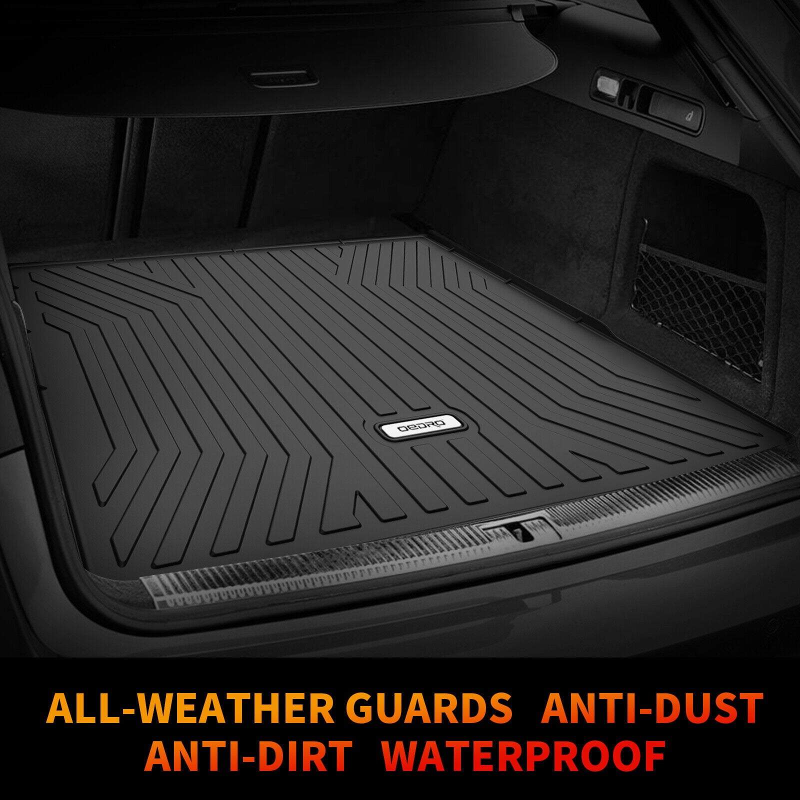 RVNI Cargo Liner Trunk Mat compatible with 2018-2023 2024 Chevrolet Equinox / GMC Terrain