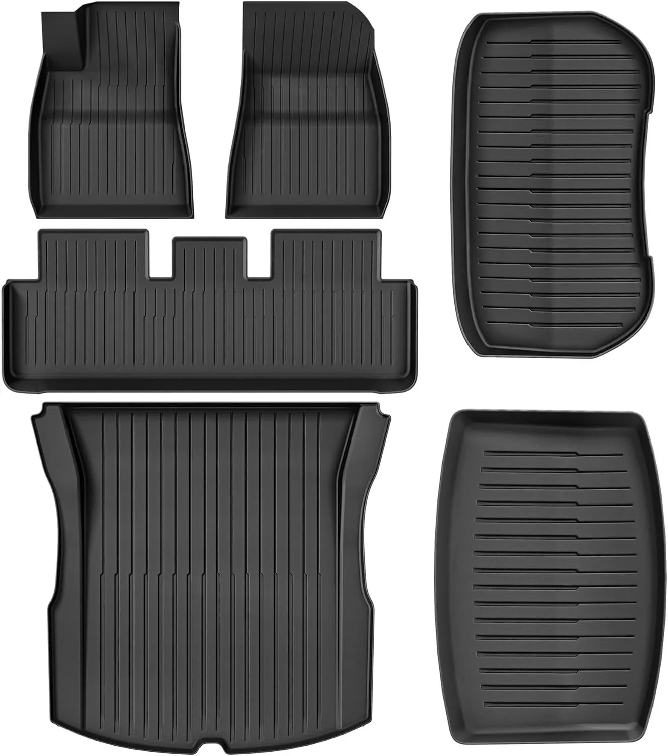 RVNI Floor Liners Mats & Rear Cargo Liners for 2013-2023 2024 Toyota 4Runner TPE