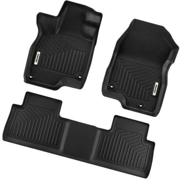 RVNI Floor Liners for 2019-2023 Acura RDX 1st & 2nd Row TPE Rubber set All Weather Liners Set