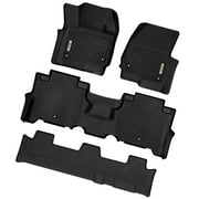 RVNI Floor Mat Liner TPE Rubber 3D for 2018-2023 Ford Expedition/Expedition Max