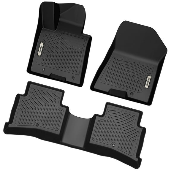 RVNI Floor Mats For 2017-2022 Kia Sportage 2019-2021 Hyundai Tucson TPE All Weather Full Set Liners 1st and 2nd Row