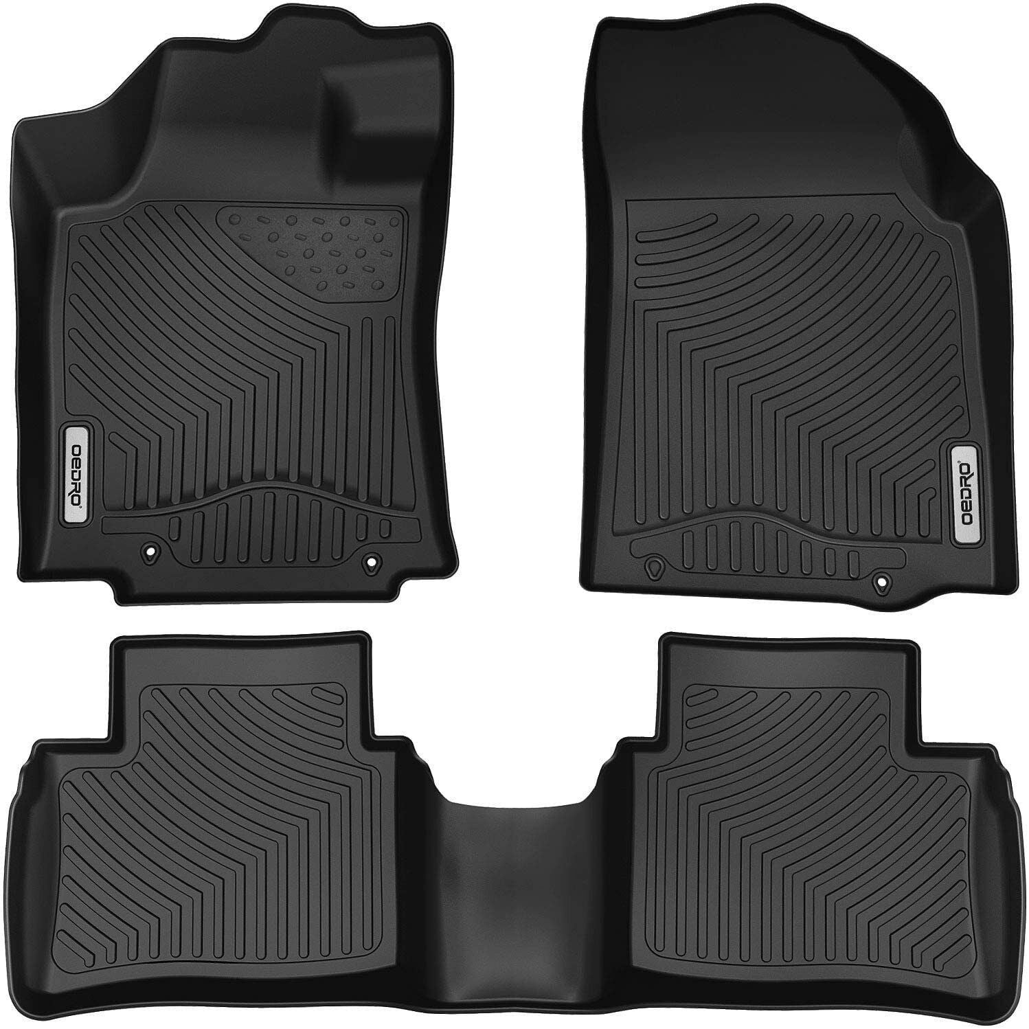 WENNEBIRD Carpet Floor Mats For Nissan Altima/Maxima - All Weather, 0.6" Thick, 3-Piece Set - View #9