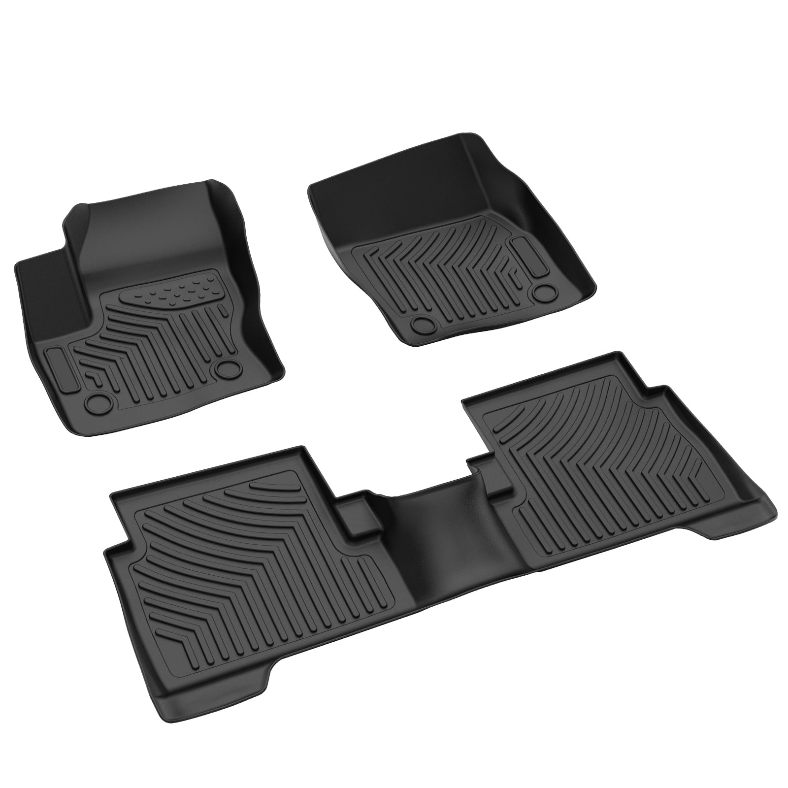 RVNI Floor Mats Liners for 2013-2019 Ford Escape 2013-2018 C-Max TPE ...