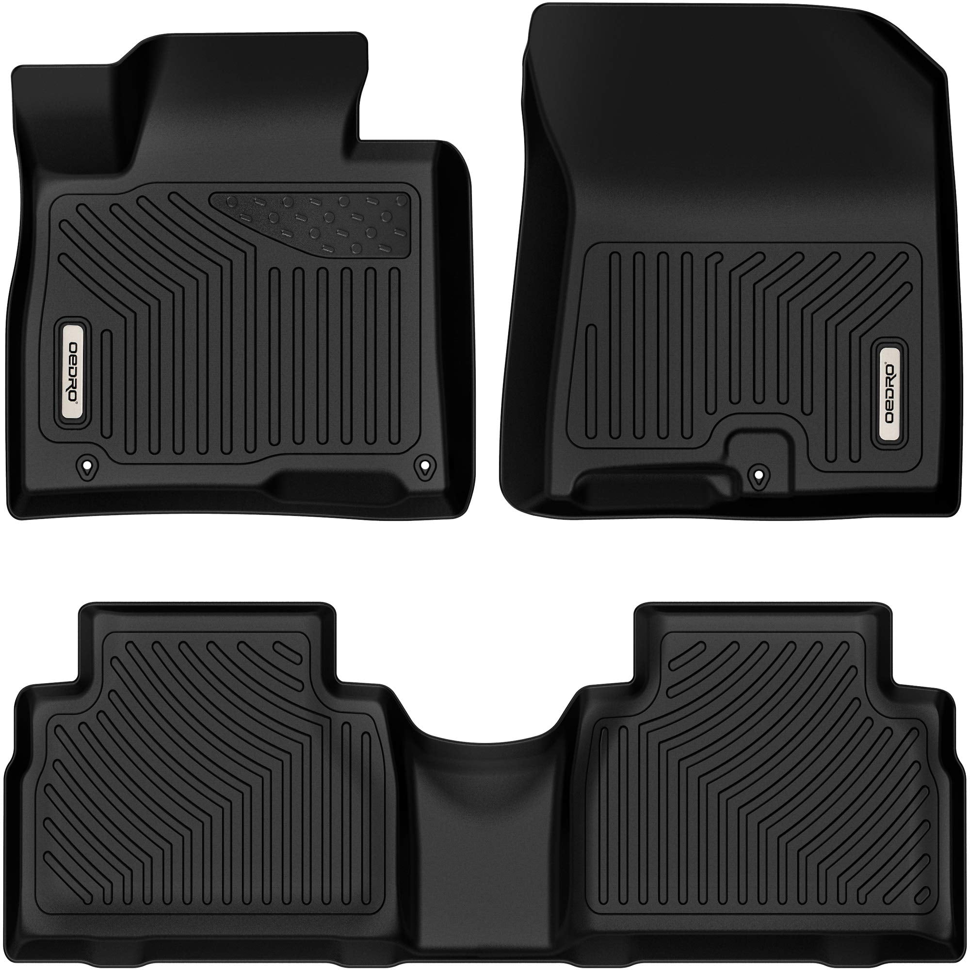 RVNI Floor Mats liner Fits for 2019-2020 Hyundai Santa Fe 5 Passenger Models All Weather Front & Rear Row