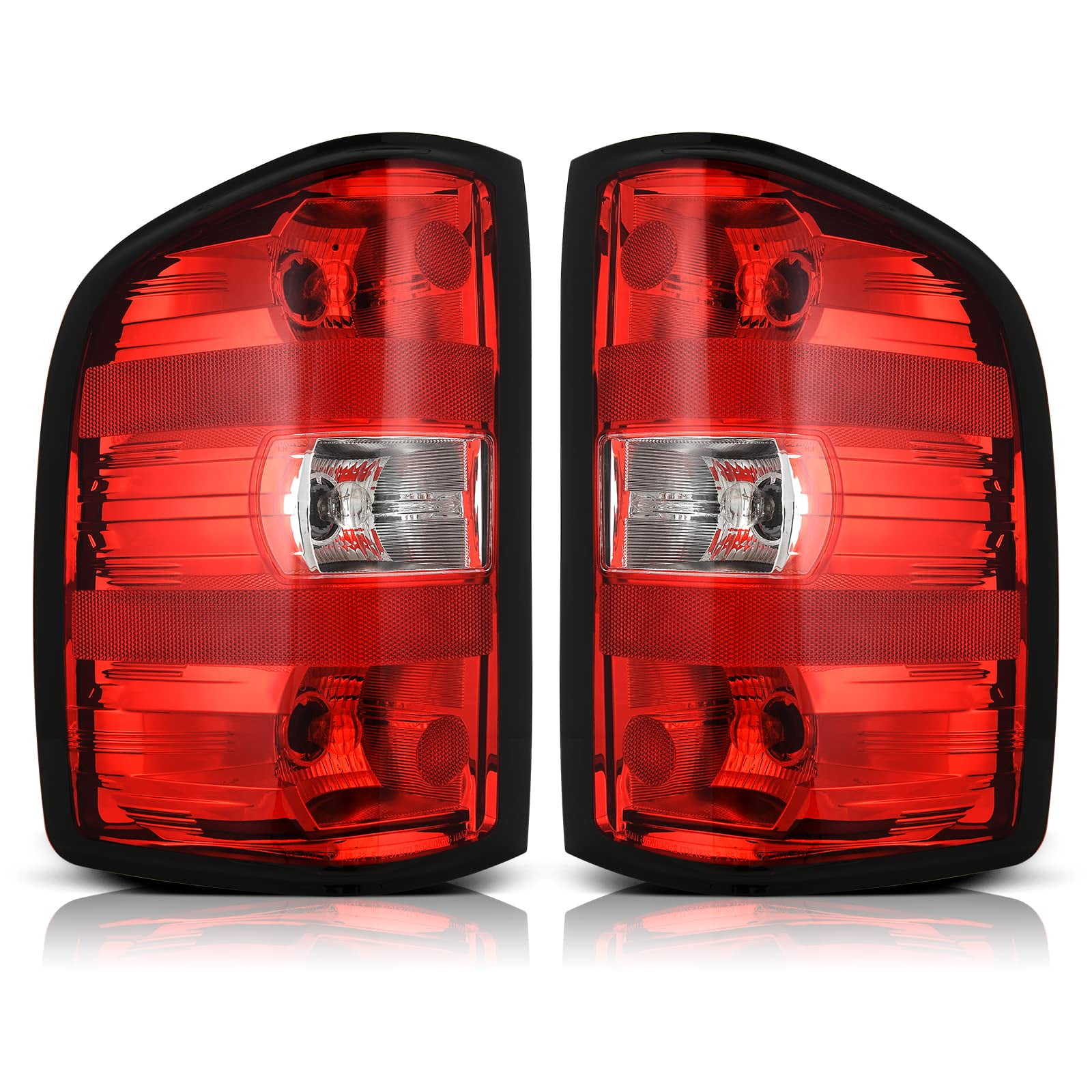 RVNI For 2007-2013 Chevy Silverado 1500 2500HD 3500HD Tail Lights Replacement Lamps