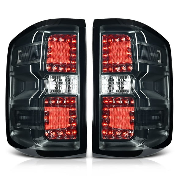 RVNI LED Tail Lights For 2014-2018 Chevy Silverado 1500 2500 HD 3500 HD Brake Lamps