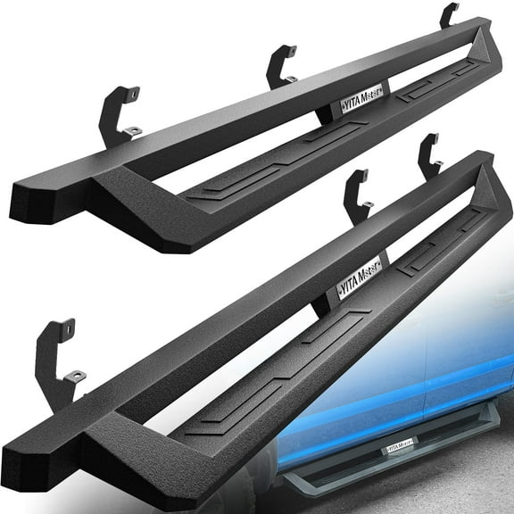 RVNI Running Board for 2019-2023 2024 Chevy Silverado/GMC Sierra 1500 Double Cab/2020-2023 Chevy Silverado/GMC Sierra 2500HD 3500HD
