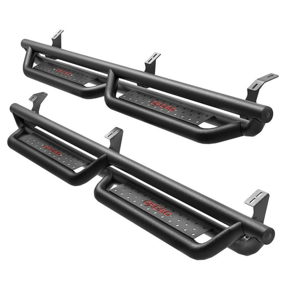 RVNI Steel Running Boards For 2005-2023 Toyota Tacoma Double Cab Bolt-on Drop Side Step Nerf Bar 6inch