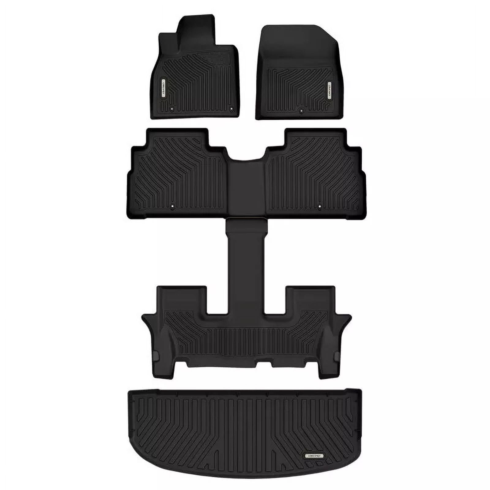 RVNI TPE Rubber Liners Cargo Liner Trunk Mat For 2020-2023 2024 Kia Telluride All Season