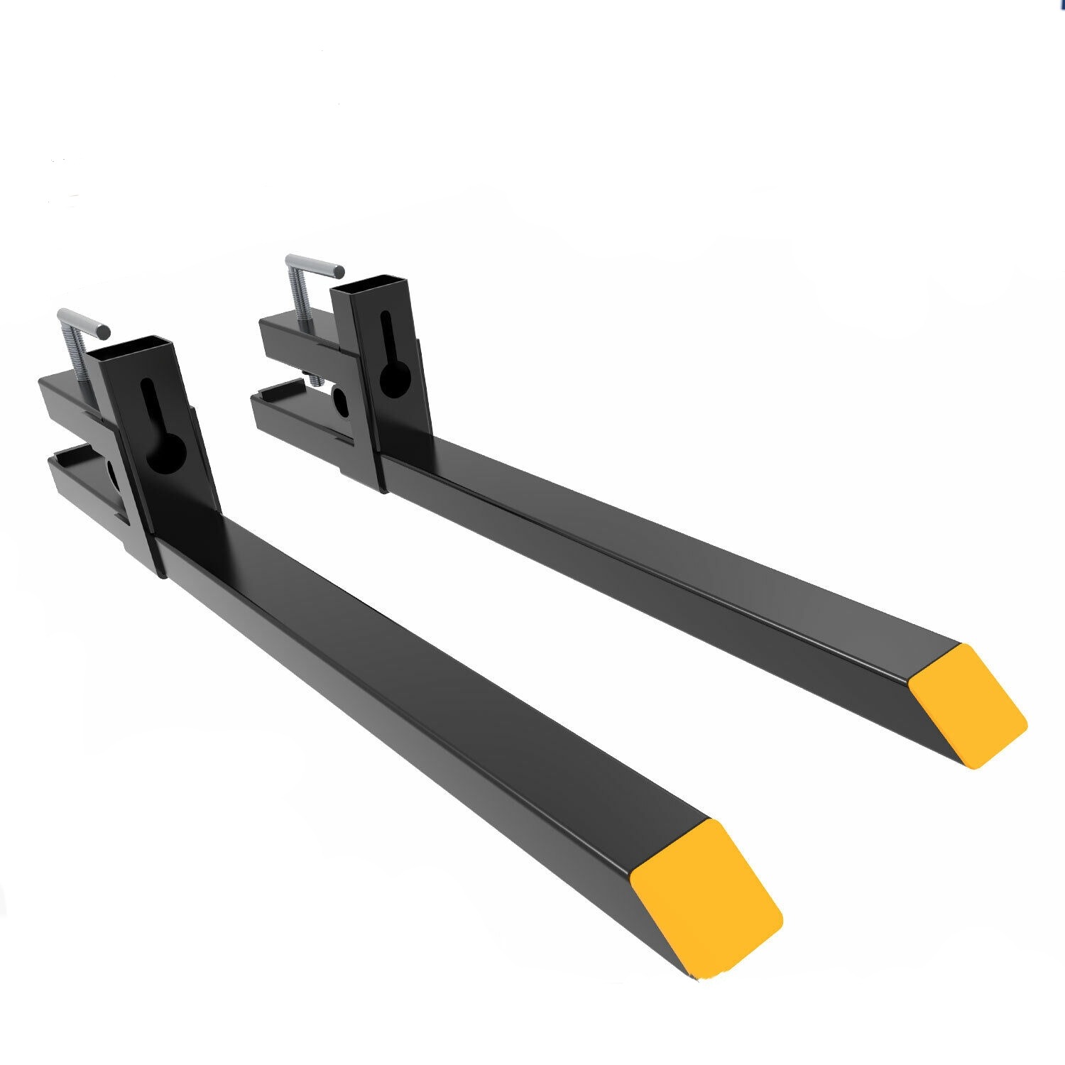 VEVOR Tractor Bucket Protector, 2pcs Ski Edge Protector, 12" Long Turf