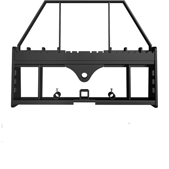 RVNI Tractor Attachments 48" Pallet Fork Frame Attachment for Kubota Bobcat Skid Steer Tractors 4000LBS