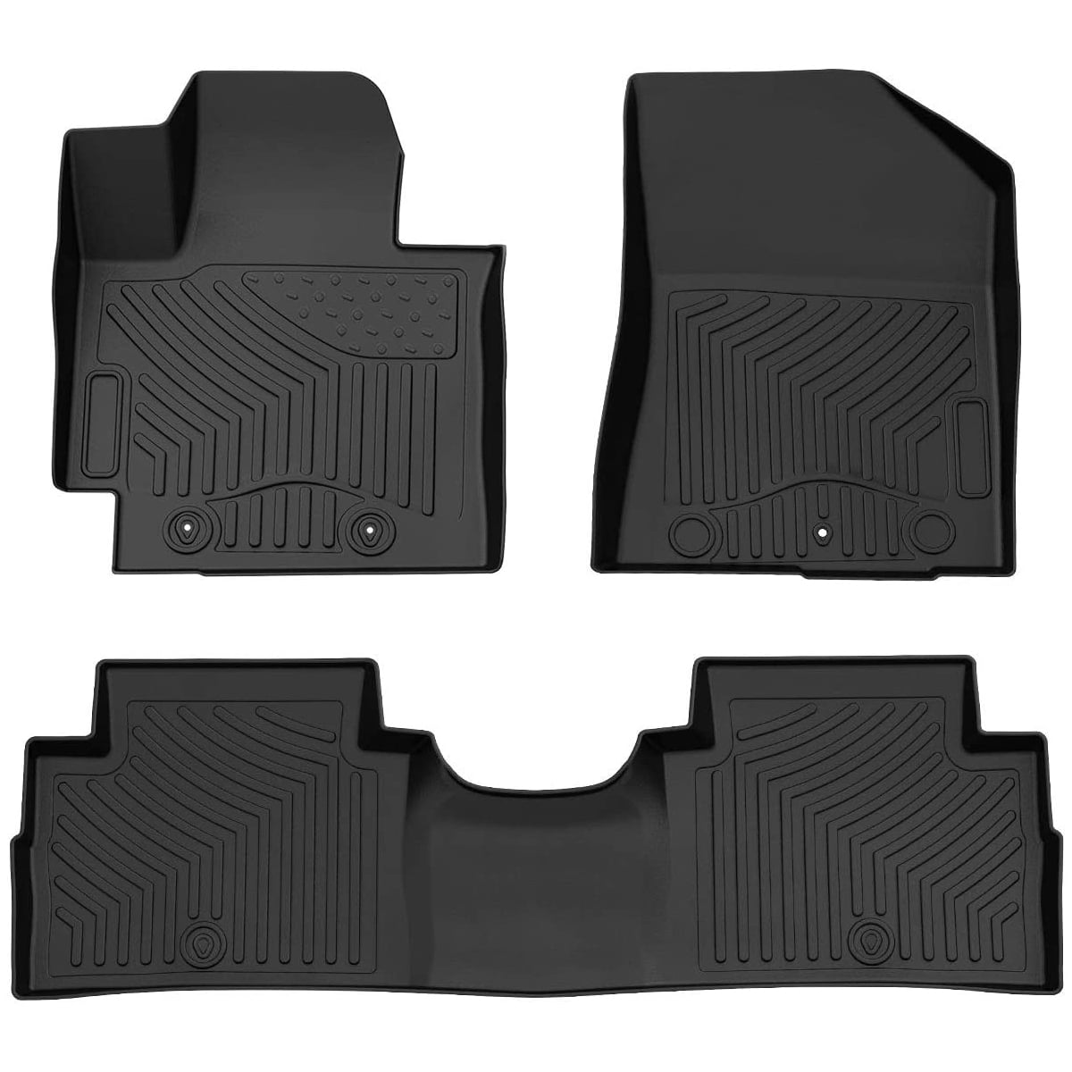 RVNI Unique TPE Floor Mats Liners fit for KIA Soul 2014-2019 All ...