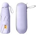 thumbnail image 1 of RVOV Ultralight Compact Mini Umbrella with Case, Portable Travel Umbrella for Purse Backpack, Manual Open Close, Rain & Sun Protection for Women Men Kids, 1 of 10