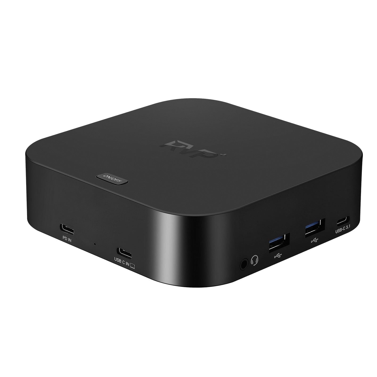 RVP+ Docking Station 3 Monitors, 13-in-1, Triple Display-4K HDMI & DisplayPort Dual Monitors, 5Gbps USB-C/A Data Transfer, 100W Laptop-Charging, Gigabit Ethernet, Audio (RVP-082321)