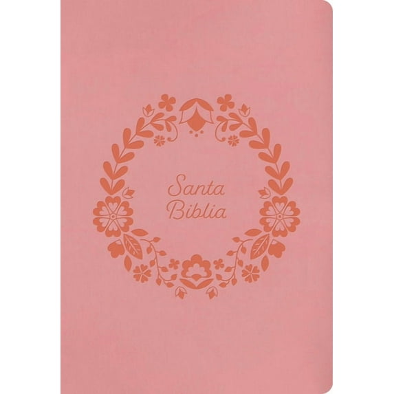 RVR 1960 Biblia Para Regalos Y Premios, Rosa Semi Piel