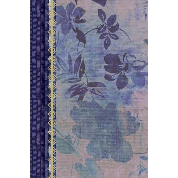 RVR 1960 Biblia de Estudio Para Mujeres, Azul Floreado Tela Impresa Con Indice (Hardcover)