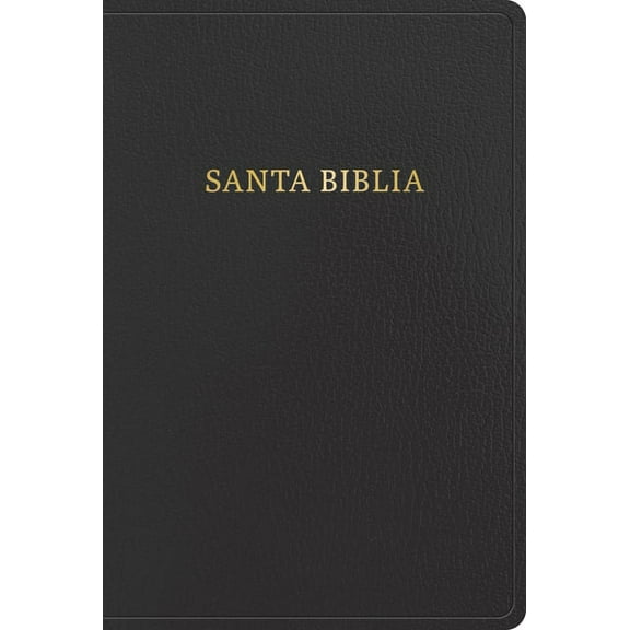 RVR 1960 Biblia letra gigante, negro imitacin piel (Edicin 2023) : Con referencias. Nueva tipografa (Hardcover)