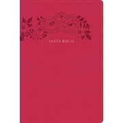 RVR 1960 Biblia letra supergigante, floral s mil piel Con referencias. Nueva tipograf a Hardcover
